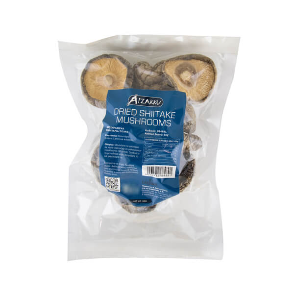 AIZAKKU Dried Mushroom Shiitake Whole [4-5cm] - 50gr