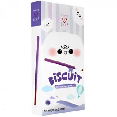 Tokimeki Biscuit Blueberry Flavour 40gr