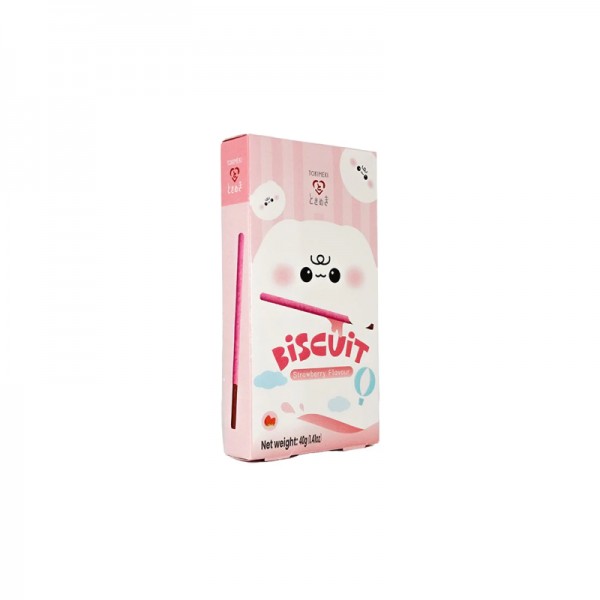 Tokimeki Biscuit Strawberry Flavour 40gr