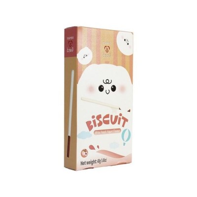 Tokimeki Biscuit White Peach Yogurt Flavour 40gr