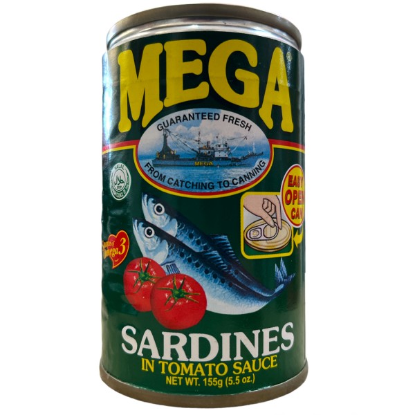 Mega Sardines in tomato sauce 155gr