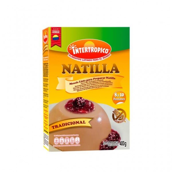 Traditional Natilla Intertropico 400g - Traditional Cream from Latin America