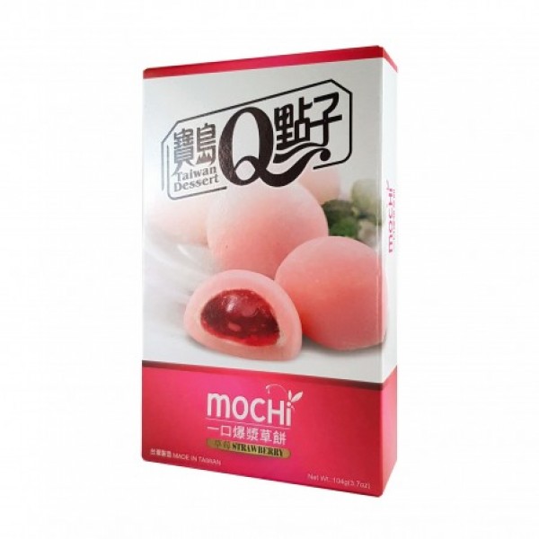 Mochi με Γεύση Φράουλα 104γρ