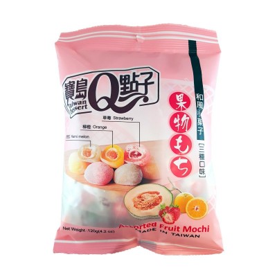 Assorted Fruit Mochi 120gr