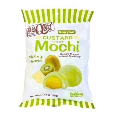 Kiwi fruit Custard Mochi Bag 110gr