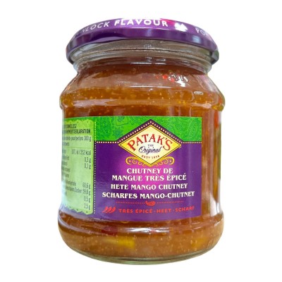 PATAKS Mango Chutney HOT 340gr