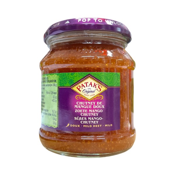 PATAKS Mango Chutney SWEET 340gr