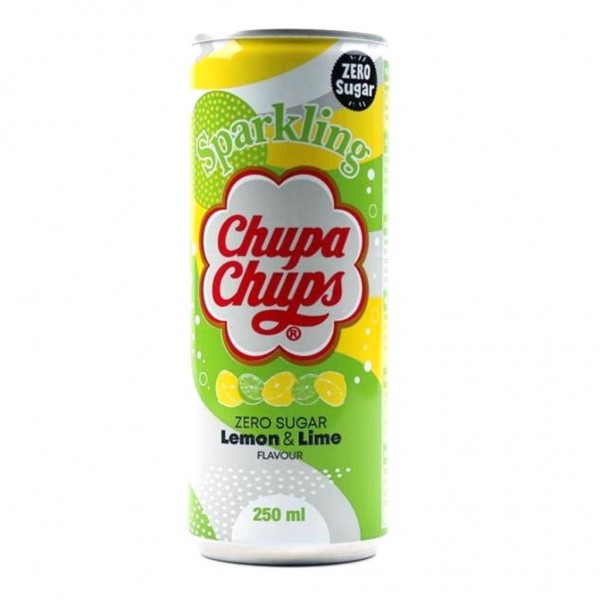 Chupa Chups Χωρίς Ζάχαρη Λεμόνι & Λάιμ - 250ml