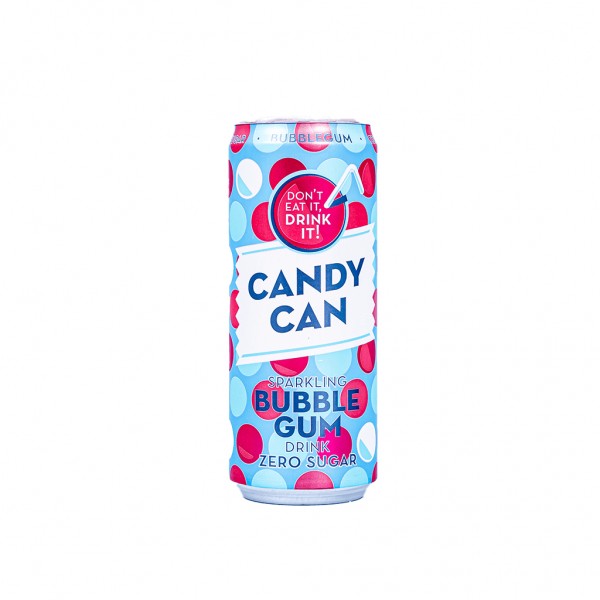 Candy Can Bubble Gum - 330ml