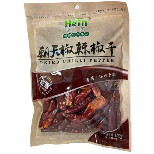 HEIN Dried Chilli Peppers 100gr