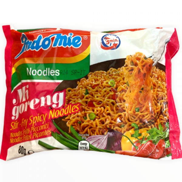 Indomie Mi Goreng PEDAS 80gr - Stir Fry Στιγμιαίο Γεύμα