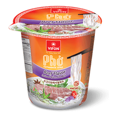 Vietnamese Style Beef Flavor Instant Rice Noodles 60g