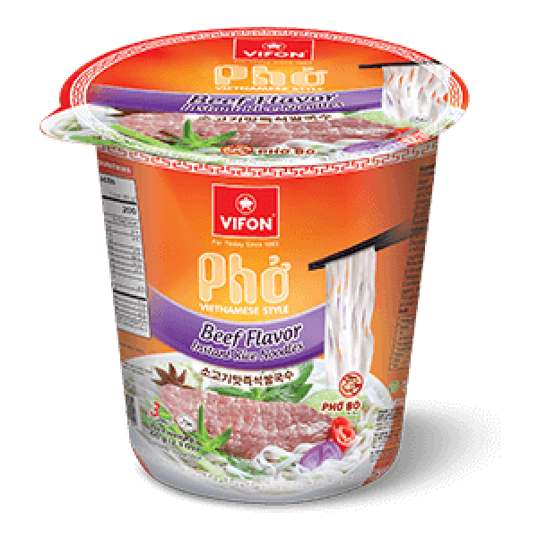 Vietnamese Style Beef Flavor Instant Rice Noodles 60g