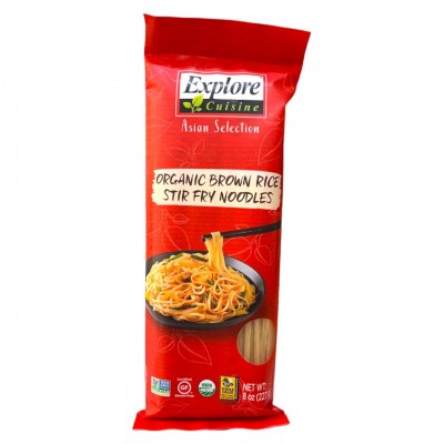 Organic Brown Rice Stir Fry Noodles 227gr