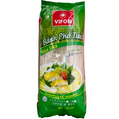 VIFON Νουντλς Ρυζιού Ταλιατέλες Gluten Free 400g 3mm