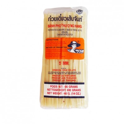 Rice Sticks Ρυζομακάρονα STRAIGHT 5mm 400gr