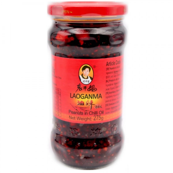 Lao gan ma Peanuts in chilli oil 275g