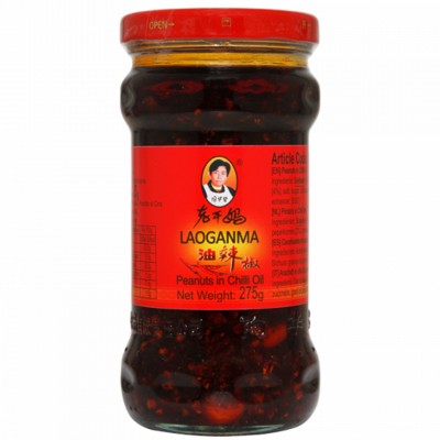 Lao gan ma Peanuts in chilli oil 275g