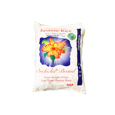 NBH Jasmine Rice Extra Super Quality Orchidee Brand 18Kg