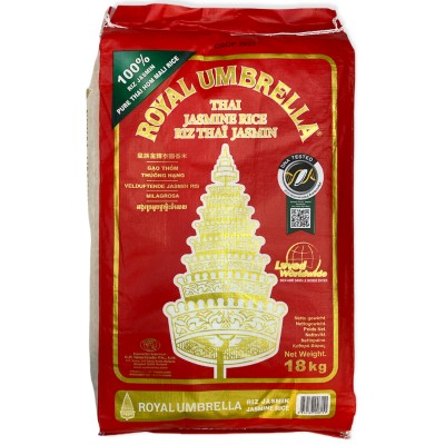 Royal Umbrella Thai Jasmine rice 18kg