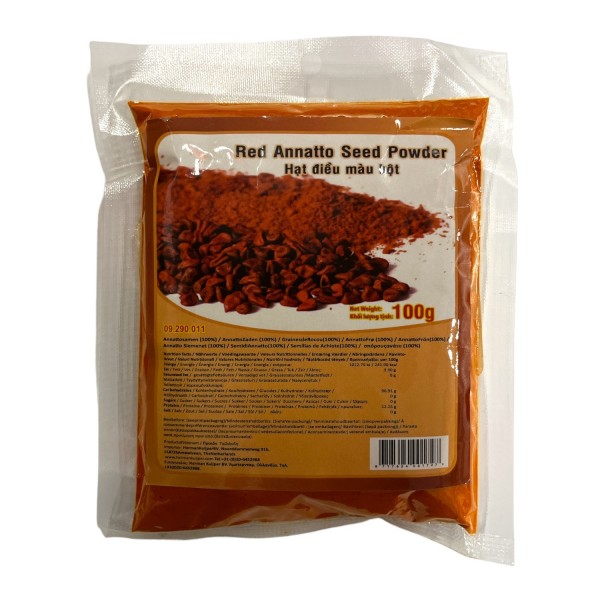 Red Annatto Powder 100g - Αννατο σε σκόνη | merkado.gr