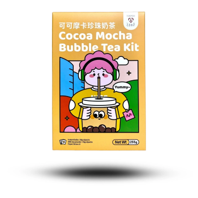 Tokimeki Cocoa Mocha Bubble Tea Kit 255gr