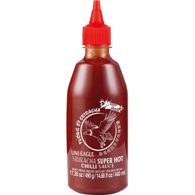 Uni-Eagle Sriracha SUPER HOT Chilli Sauce 440ml