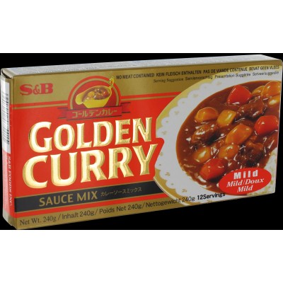 S&B Golden Curry Sauce Mix, Mild